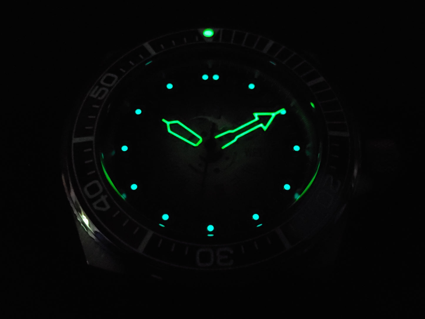 Aion Αιων Reimagined Line Samurai DIver 200M Ασημι Γαλαζιο Ημερα Ημερομηνια 1/1