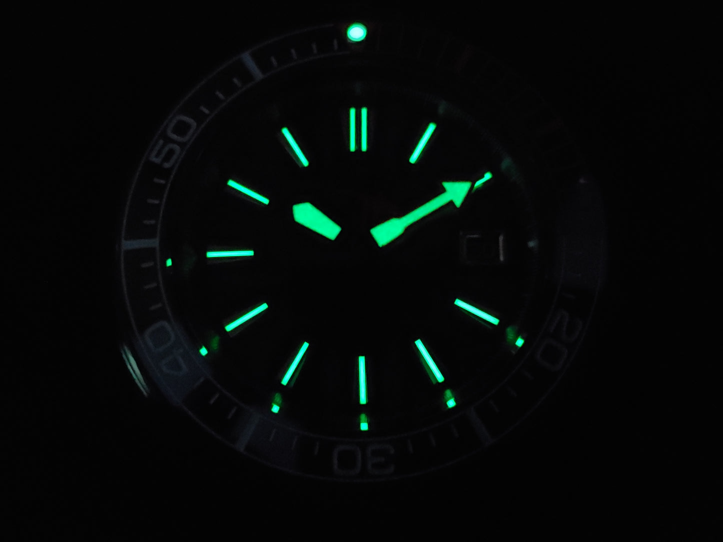 Aion Αιων Reimagined Line Samurai DIver 200M Ασημι Πορτοκαλι Ημερομηνια