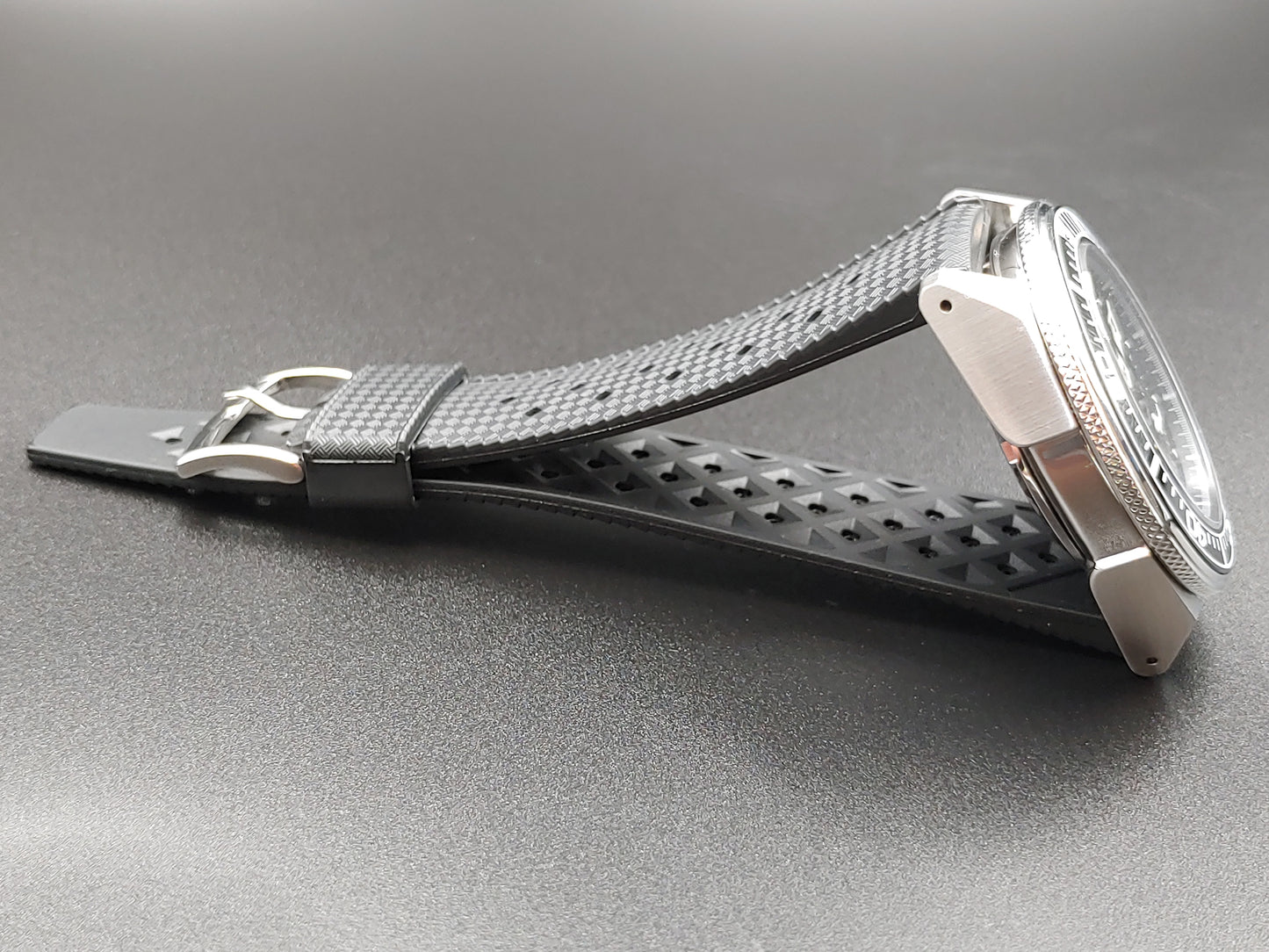 Aion Αιων Reimagined Line Samurai DIver 200M Ασημι Λευκο Ημερα Ημερομηνια 1/1