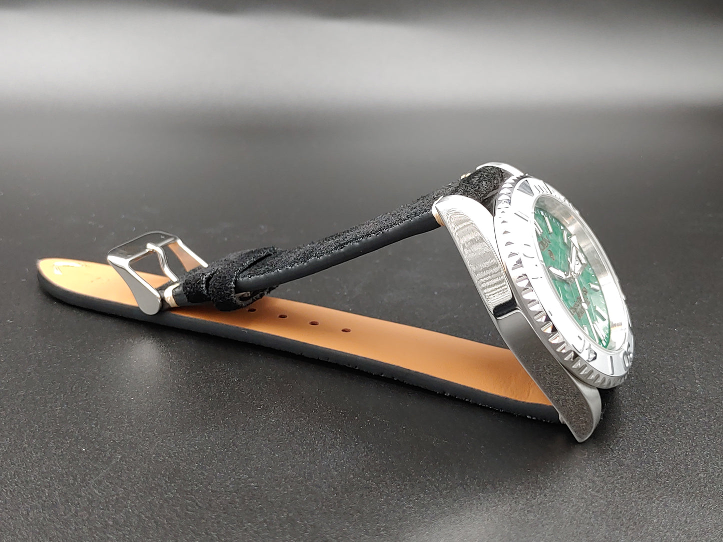 Aion Αιων Classic Diver 150M 3.8 Reimagined Line Πρασινο Ημερα Ημερομηνια