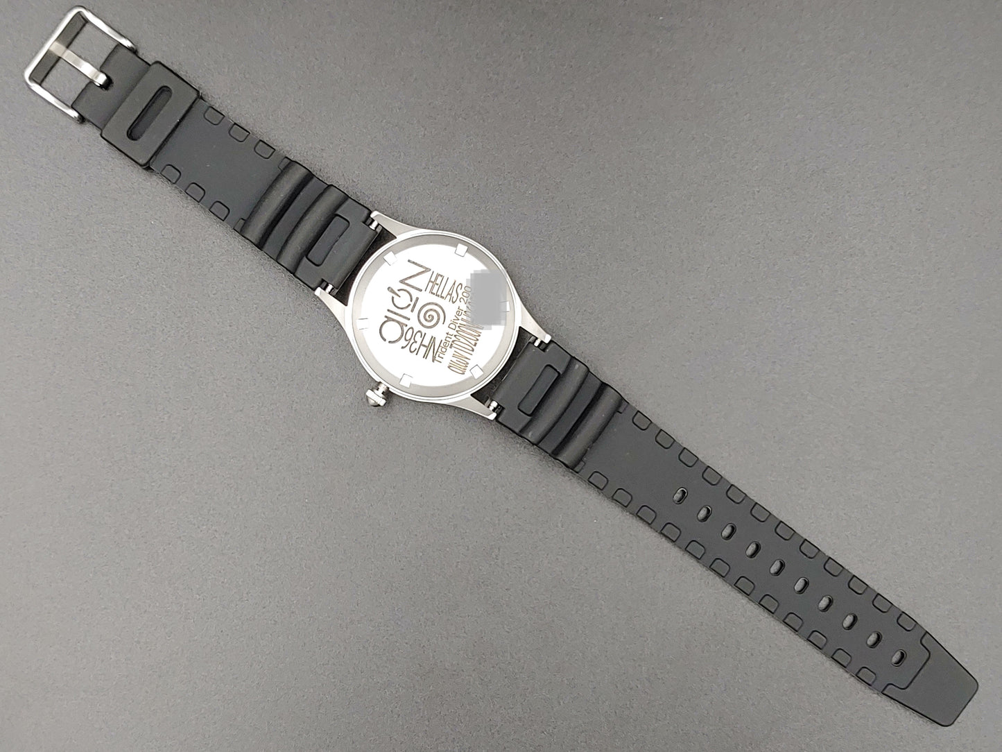 Aion Αιων Trident Diver 200 Ερυθρο-Κοκκινο Ημερα Ημερομηνια