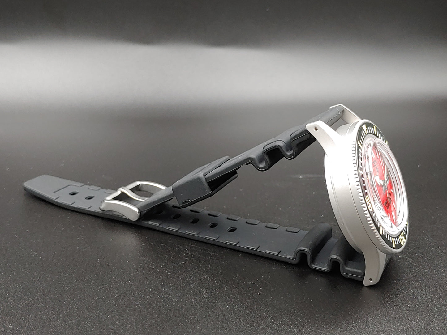 Aion Αιων Trident Diver 200 Ερυθρο-Κοκκινο Ημερα Ημερομηνια