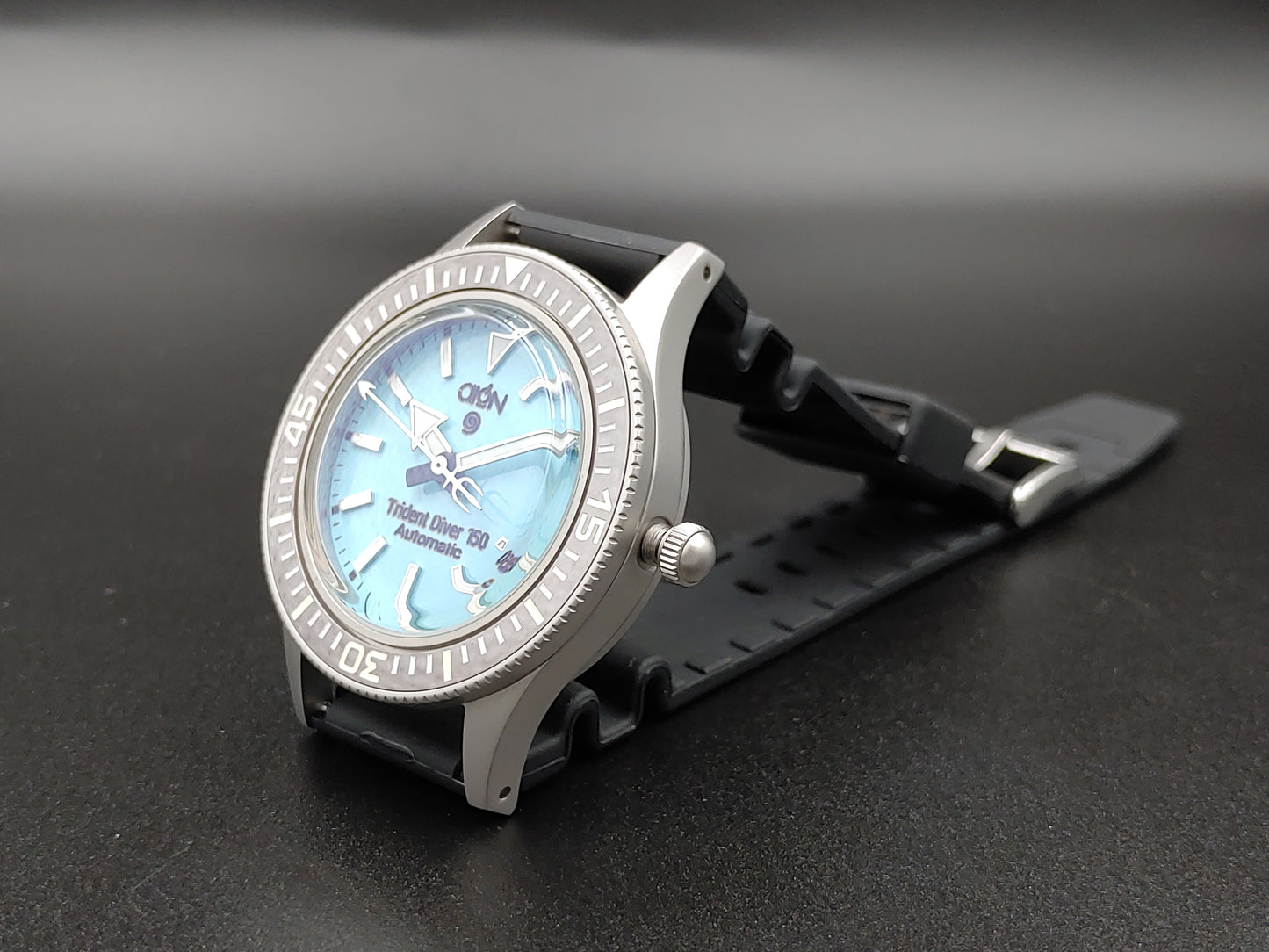 Aion Αιων Trident Diver 150 Γαλαζιο Γκρι Ημερομηνια