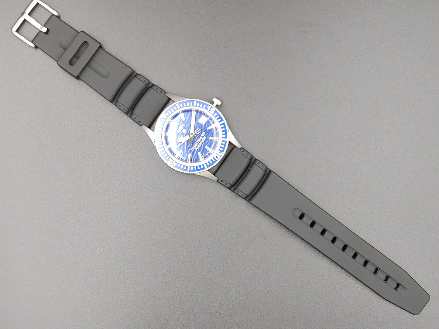 Aion Αιων Trident Diver 150 Μπλε Γαλαζιο Λευκο Ημερομηνια 150Μ 15 ΑΤΜ