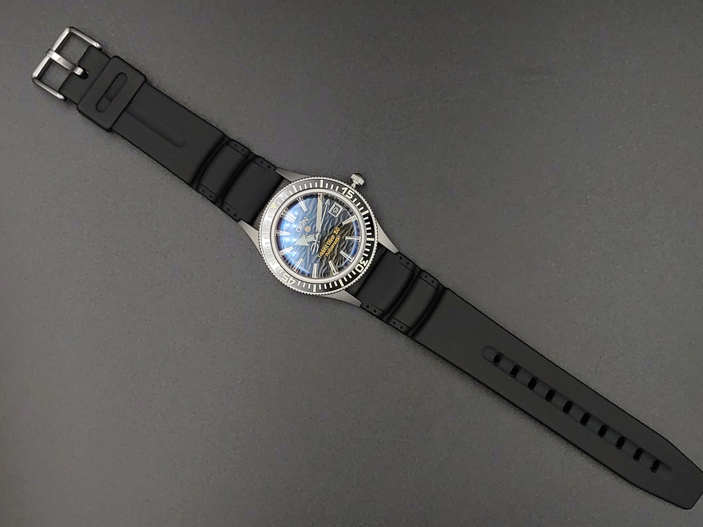 Aion Αιων Trident Diver 150 Μαυρο Ημερομηνια 150Μ 15 ΑΤΜ