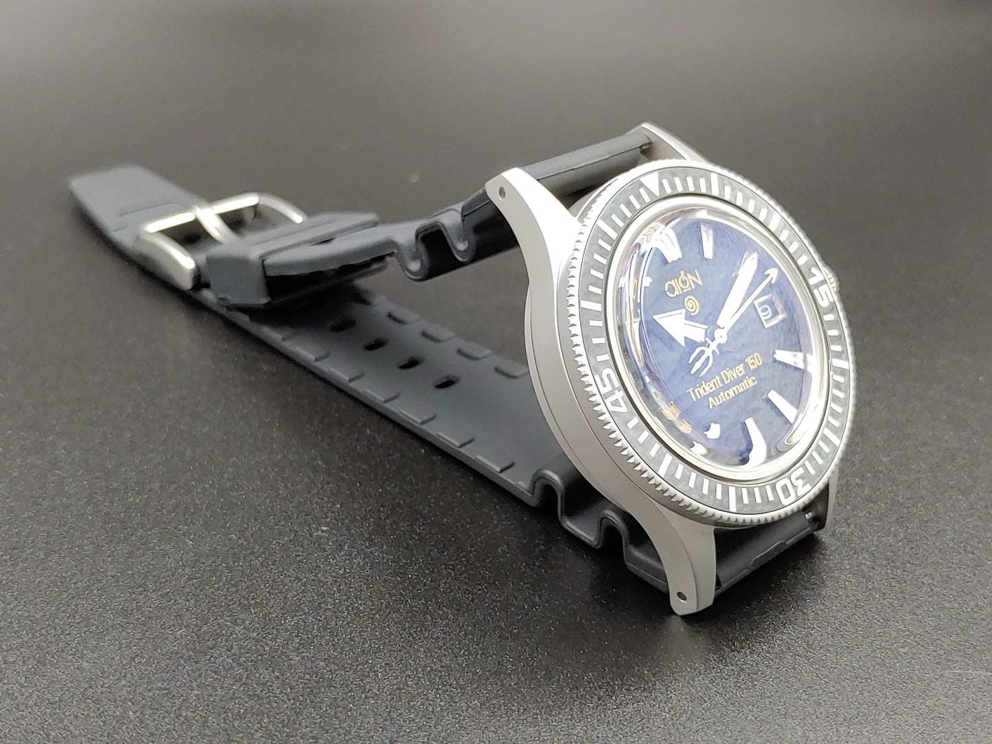 Aion Αιων Trident Diver 150 Μαυρο Ημερομηνια 150Μ 15 ΑΤΜ