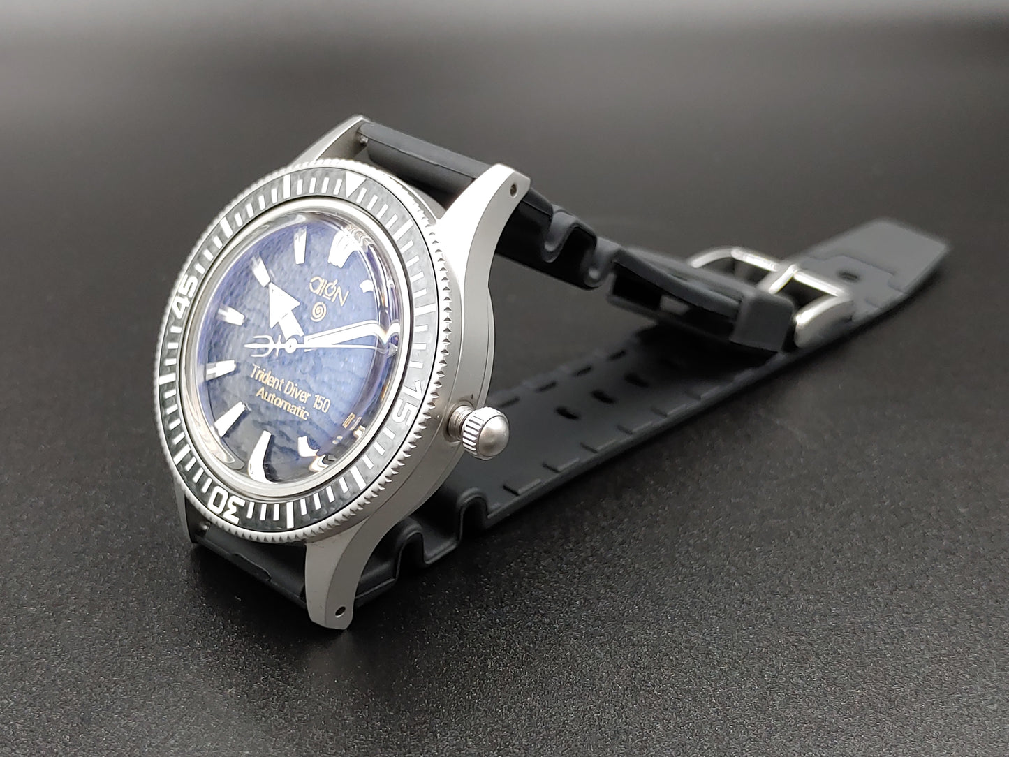 Aion Αιων Trident Diver 150 Μαυρο Ημερομηνια 150Μ 15 ΑΤΜ