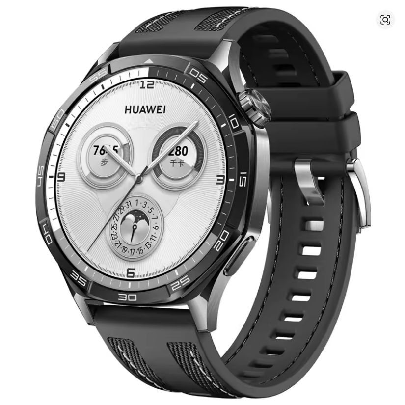 Μαύρο Λουράκι Σιλικονης 22mm και για Samsung & Huawei Smart Watch